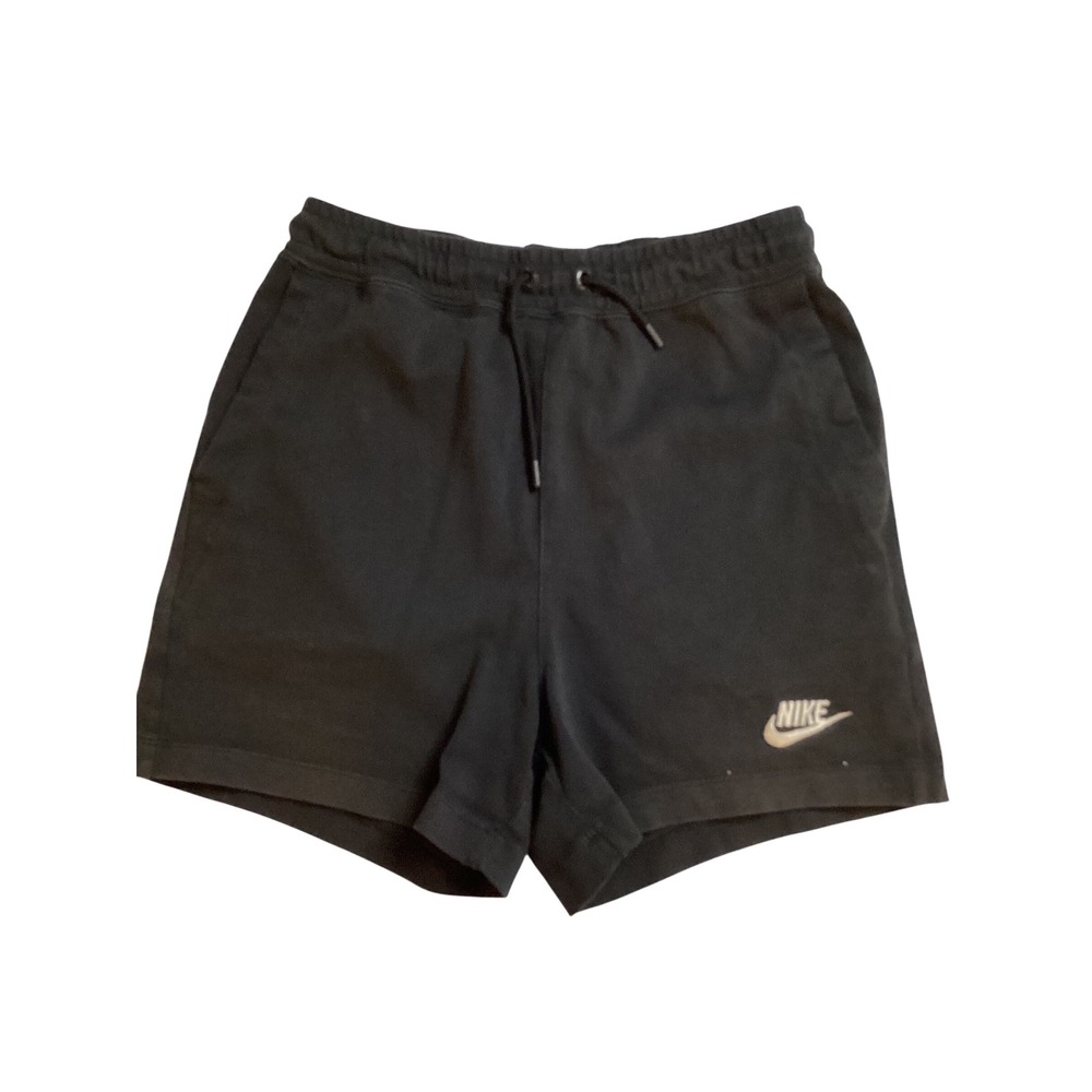 Nike Sportswear Essential Women Shorts Black Cotton Jersey‎ XS CJ3833-010